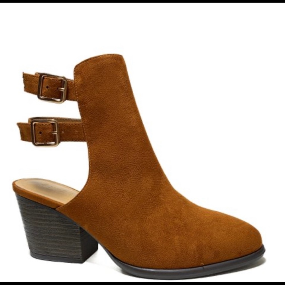 BAMBOO RANCHER 6.5 bootie NWB chestnut